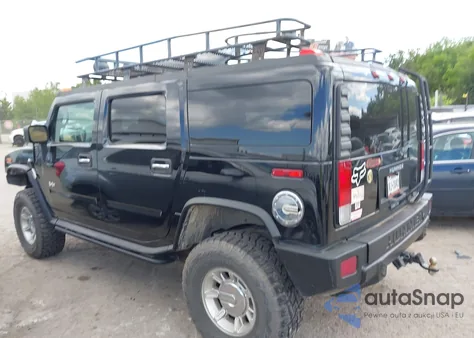 2006 Hummer H2 Suv z USA, uszkodzony, nr VIN 5GRGN23U86H117571